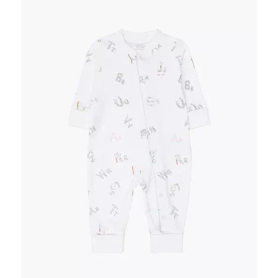Rāpulis Livly Alphabet Flowers Overall White