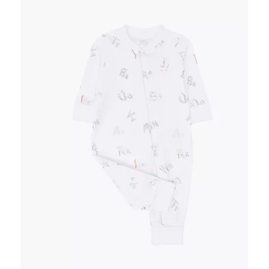 Rāpulis Livly Alphabet Flowers Overall White