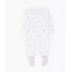 Rāpulis Livly Swans Ruffled Footie White