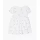 Kleita Livly Swans Ruffled Collar Dress