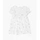 Kleita Livly Swans Ruffled Collar Dress