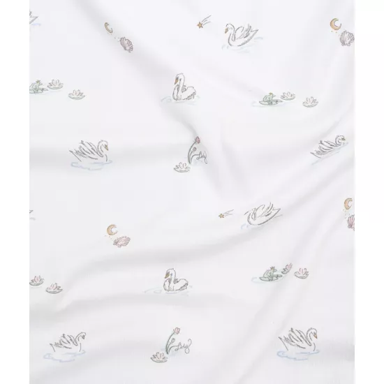 Kleita Livly Swans Ruffled Collar Dress