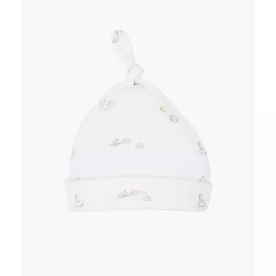 Livly Kokvilnas Cepure Swans Tossie Hat White