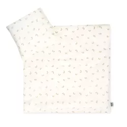 Bed linen set JERSEY Little Bow, 80x80 + 35x40 cm