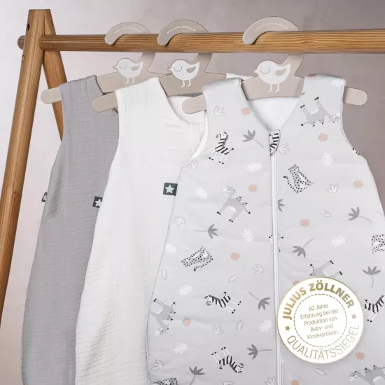 Viegls vasaras guļammaiss Jersey Savannah Grey