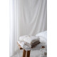 Bambusa Pleds 80х100 Light Grey - Feather