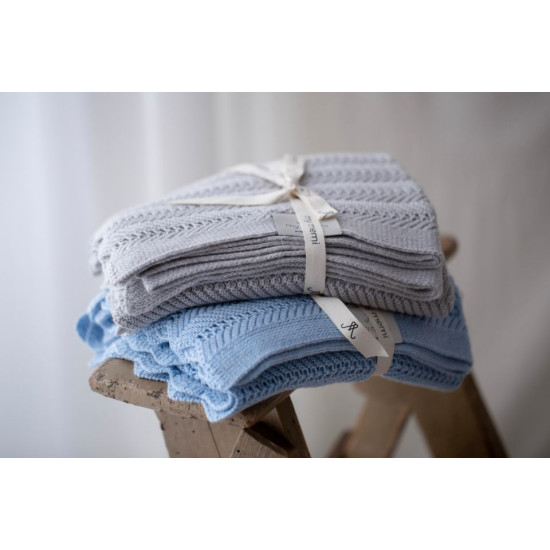 Bambusa Pleds 80х100 Light Grey - Feather