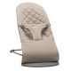 BabyBjörn Bliss atpūtas krēsls Sand Grey Woven Classic Quilt