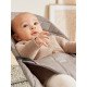 BabyBjörn Bliss atpūtas krēsls Sand Grey Woven Classic Quilt