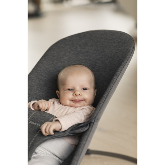 BabyBjörn Bliss atpūtas krēsls Charcoal Grey Jersey