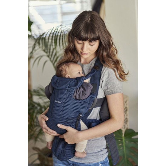 BabyBjörn Move ķengursoma Navy Blue, Mesh