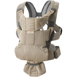 BabyBjörn Move сумка-кенгуру Beige Grey Mesh BabyBjörn Move сумка-кенгуру Beige Grey Mesh