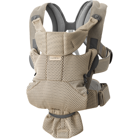 BabyBjörn Move ķengursoma Beige Grey Mesh