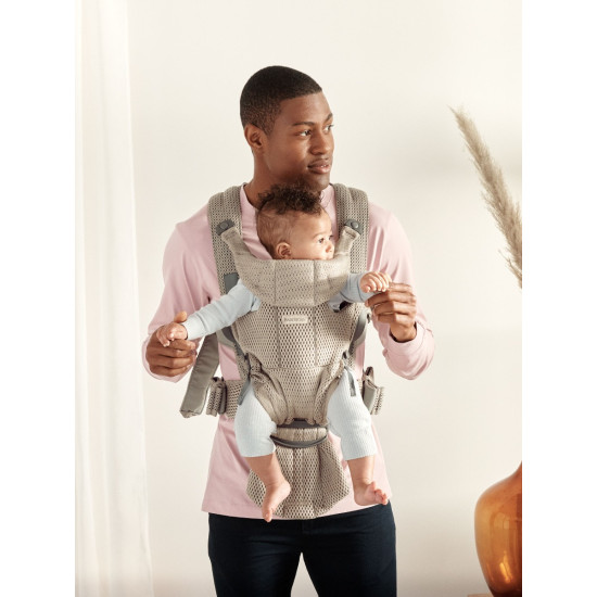 BabyBjörn Move ķengursoma Beige Grey Mesh