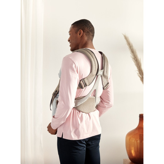BabyBjörn Move ķengursoma Beige Grey Mesh