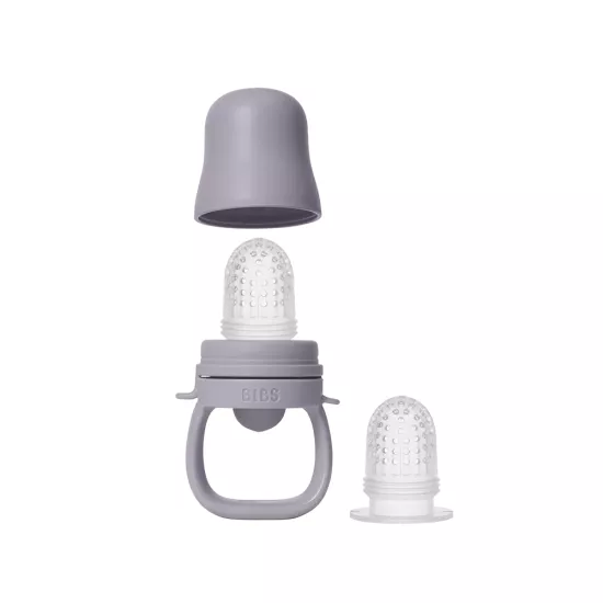 BIBS silikona fīderis Fossil grey (2 uzgaļi)