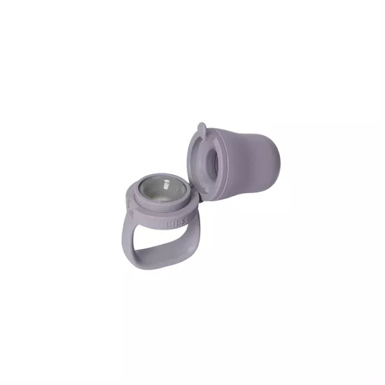 BIBS silikona fīderis Fossil grey (2 uzgaļi)