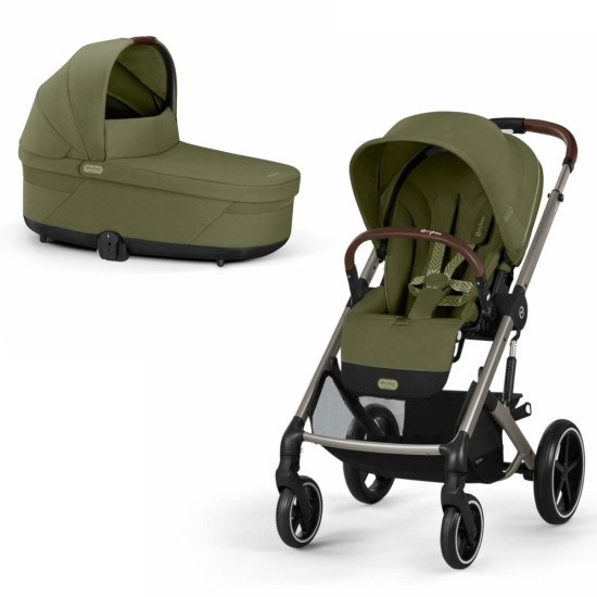 Cybex Balios S Lux ratu komplekts Moss Green