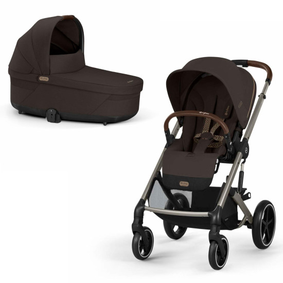Cybex Balios S Lux ratu komplekts Chocolate Brown