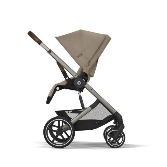 Cybex Balios S Lux pastaigu ratiņi, krāsa Almond Beige