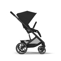 Cybex Balios S Lux pastaigu ratiņi, krāsa Moon Black