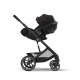 Cybex Balios S Lux pastaigu ratiņi, krāsa Moon Black