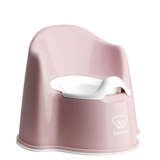 BabyBjörn podiņš ar atzveltni Powder Pink