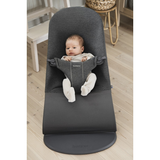 BabyBjörn Bliss atpūtas krēsls Dove Blue Jersey