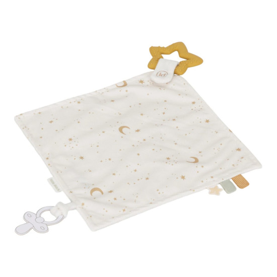 Auduma Rotaļlieta Ar Cilpiņu Knupītim ´Newborn Naturals´ , Little Dutch