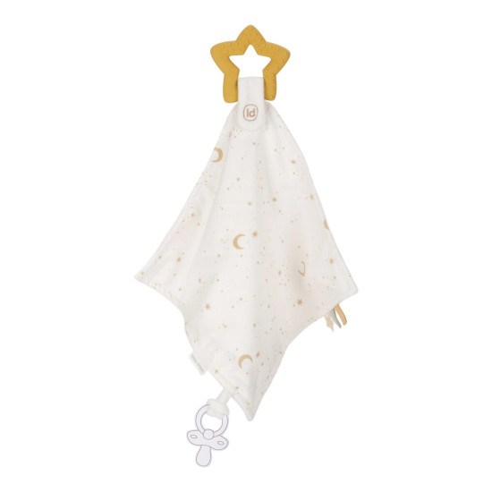 Auduma Rotaļlieta Ar Cilpiņu Knupītim ´Newborn Naturals´ , Little Dutch