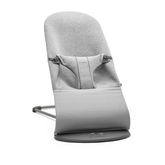 BabyBjörn Bliss atpūtas krēsls Light Grey jersey