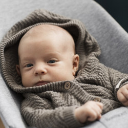 BabyBjörn Bliss atpūtas krēsls Light Grey jersey BabyBjörn Bliss atpūtas krēsls Light Grey jersey