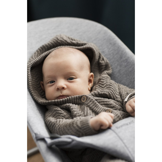 BabyBjörn Bliss atpūtas krēsls Light Grey jersey