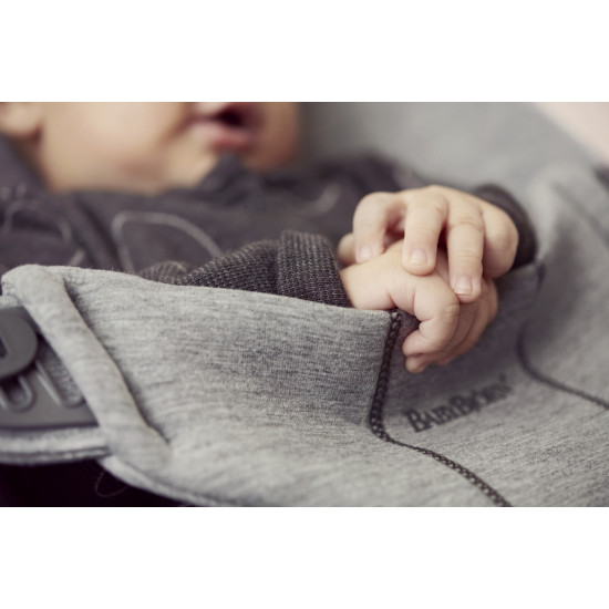 BabyBjörn Bliss atpūtas krēsls Light Grey jersey