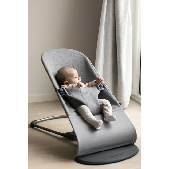 BabyBjörn Bliss atpūtas krēsls Light Grey jersey