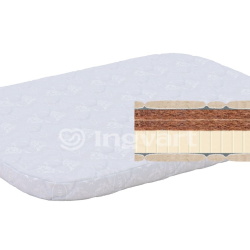Ingvart Nika Mattress 60×95×5 cm – Coconut Coir + Latex Ingvart Nika Mattress 60×95×5 cm – Coconut Coir + Latex