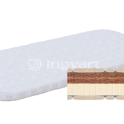 Ingvart Nika Mattress 60×120×5 cm – Coconut Coir + Latex Ingvart Nika Mattress 60×120×5 cm – Coconut Coir + Latex