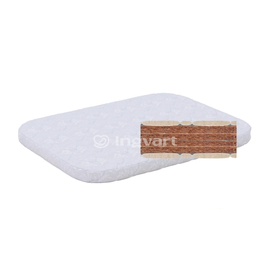 Matracis Ingvart Nika 60×120×5 cm – Koksriekstu šķiedra