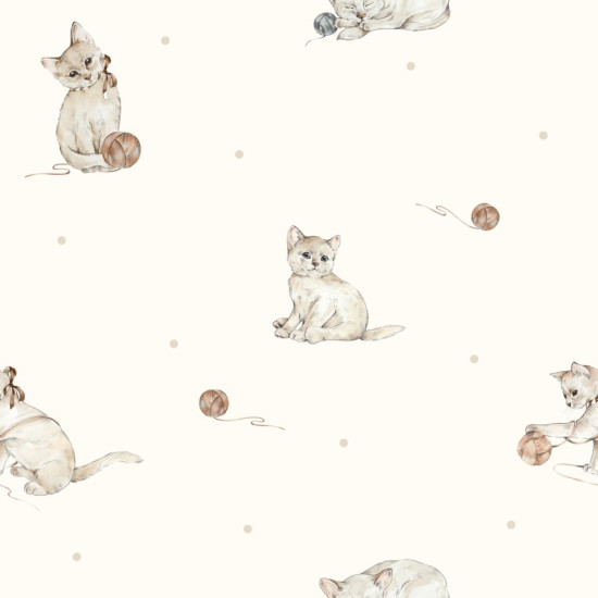Bambusa muslīna autiņš 65x65 – Kittens