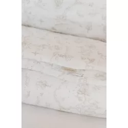 Gultas Veļas Komplekts 100x140cm BOOMY'S WORLD OYSTER GREY 119