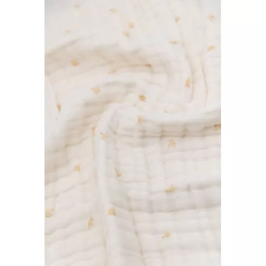 Bamboom Bērnu sega Nuvola 100×75 cm – Olives Neutral