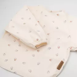 Bamboom Waterproof Bib with Sleeves "Fishes" Bamboom Waterproof Bib with Sleeves "Fishes"