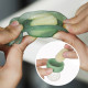 Haakaa Fresh Food Feeder Mini Combo silikona komplekts - fīderis un saldēšanas forma, Sky Blue