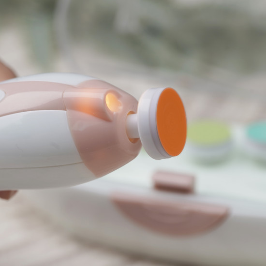Haakaa Baby Nail Care Set komplekts — droša elektriskā nagu vīlīte