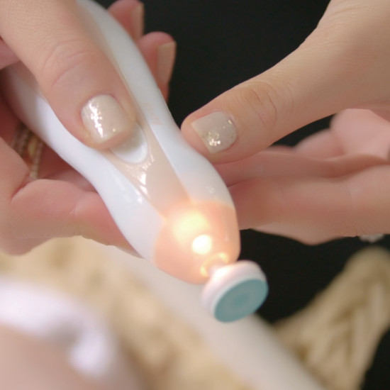 Haakaa Baby Nail Care Set komplekts — droša elektriskā nagu vīlīte