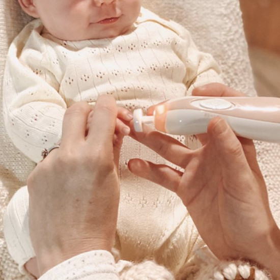 Haakaa Baby Nail Care Set komplekts — droša elektriskā nagu vīlīte