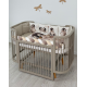 Gultiņa-transformers Boho Total Light ar kustīgu sienu Warm Beige