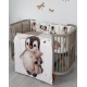 Kokvilnas gultas veļas komplekts "Penguins"