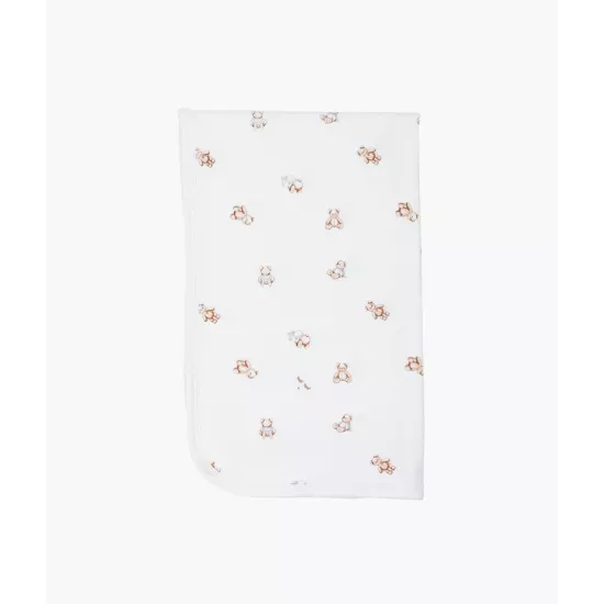 Plēds Livly Teddy Tay Blanket - White / One S
