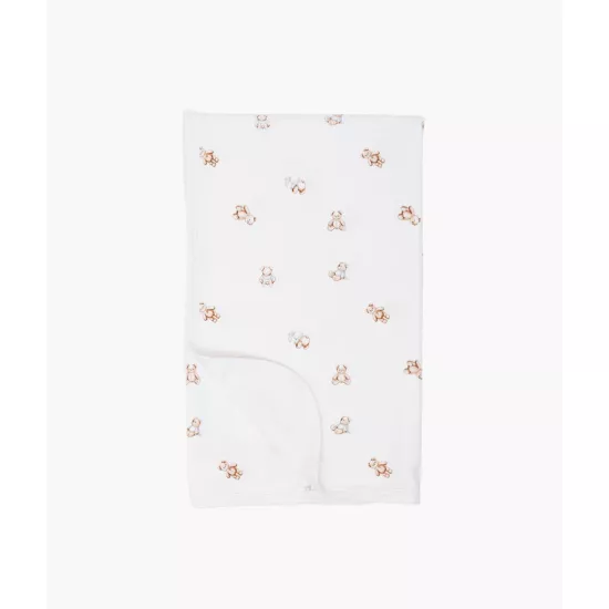 Plēds Livly Teddy Tay Blanket - White / One S